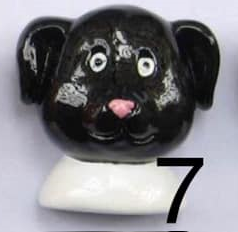 Ornament Pet Add On - #7 - Black Dog