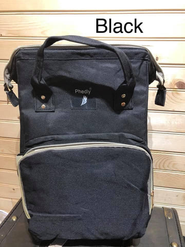 Diaper Backpack - Black