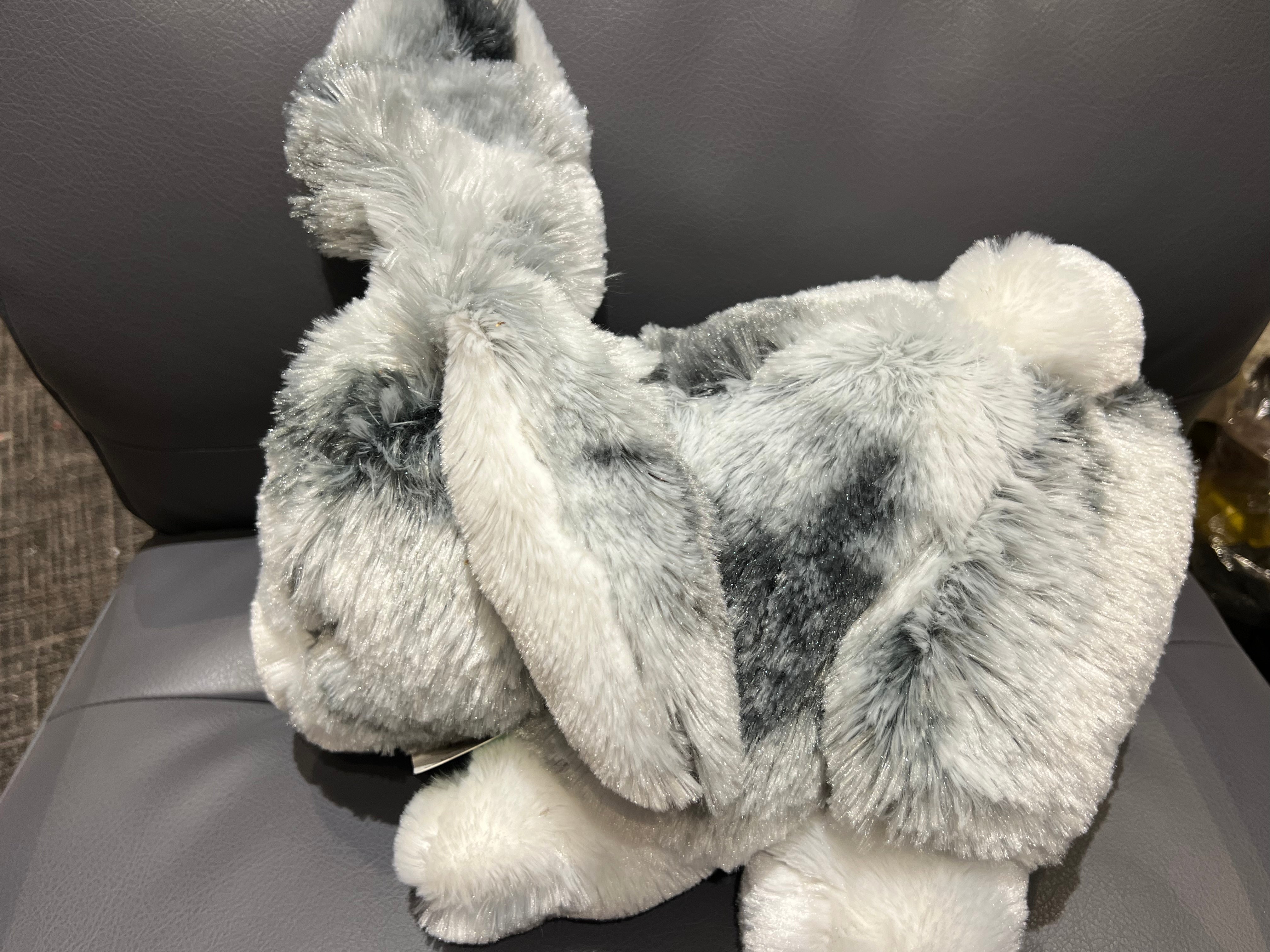 12" x 10" WalMart Bunny - Grey