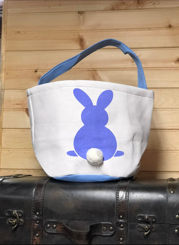 Easter Basket - EB25 -Solid Blue Bunny