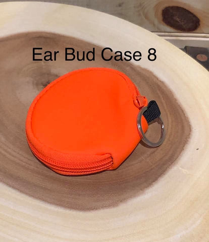 Ear Bud Case - #8 - Orange