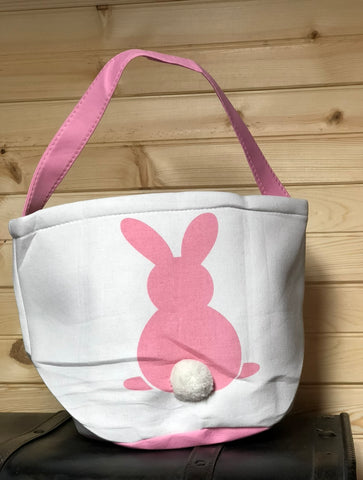 Easter Basket - EB24 -Solid Pink Bunny