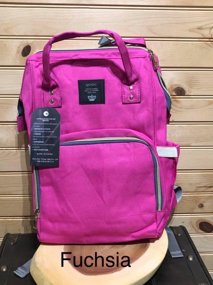 Diaper Backpack - Fushia