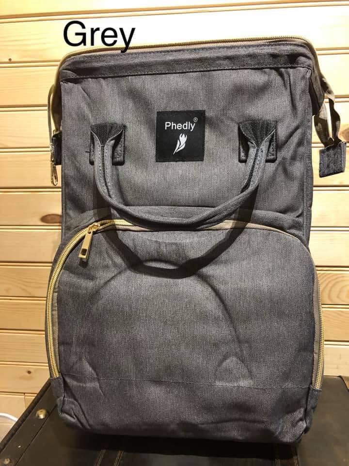 Diaper Backpack - Grey