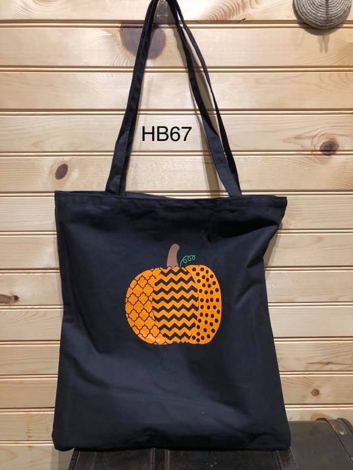 Halloween Tote - Pumpkin