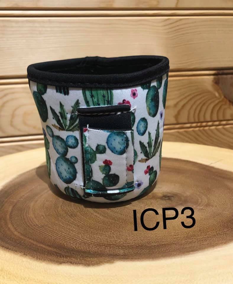 Pint Size Ice Cream Holder -Cactus