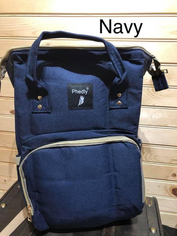 Diaper Backpack - Navy