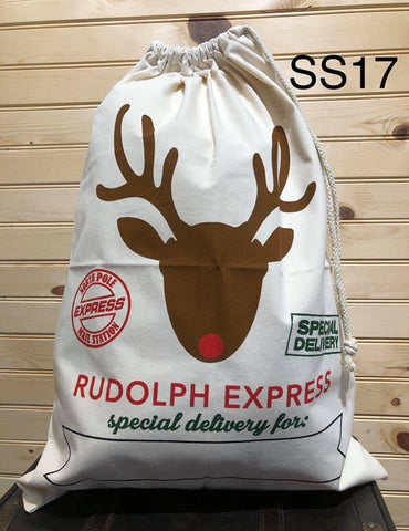 Santa Sack - SS17 - Rudolph Express