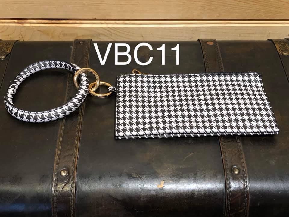 Bangle Clutch - VBC11 - Houndstooth