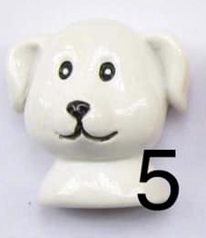 Ornament Pet Add On - #5 - White Dog