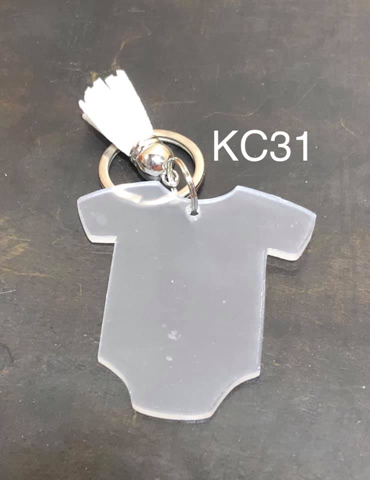 Keyring - Baby Body Suit