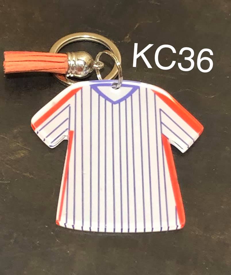 Keyring - Stripe Jersey