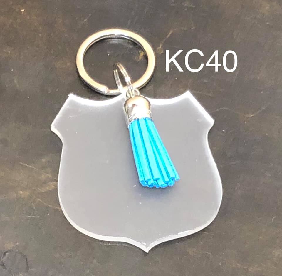 Keyring - Clear Badge