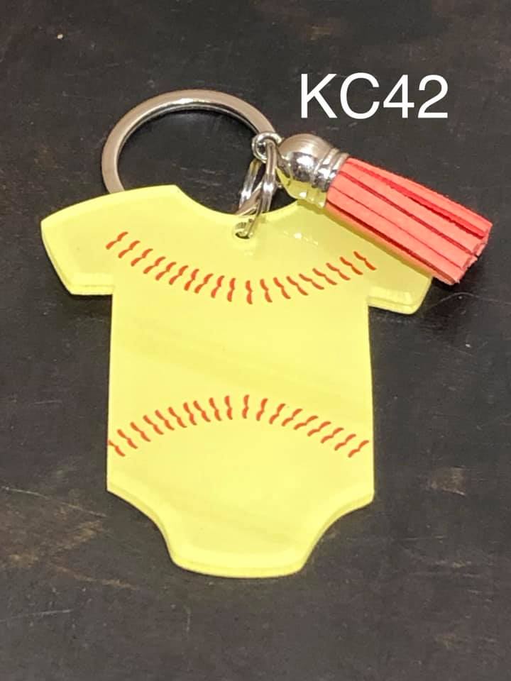 Keyring - Softball Body Suit