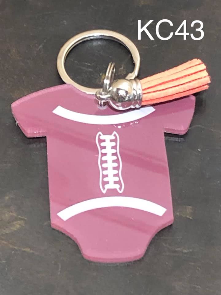 Keyring - Football Body Suit