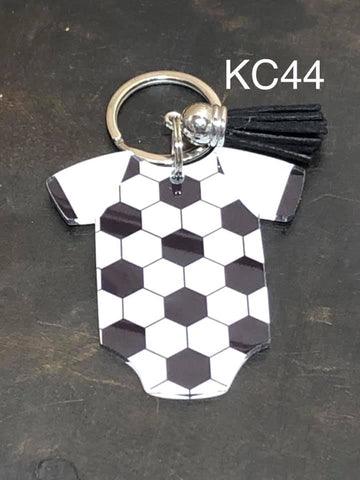 Keyring - Soccer Body Suit