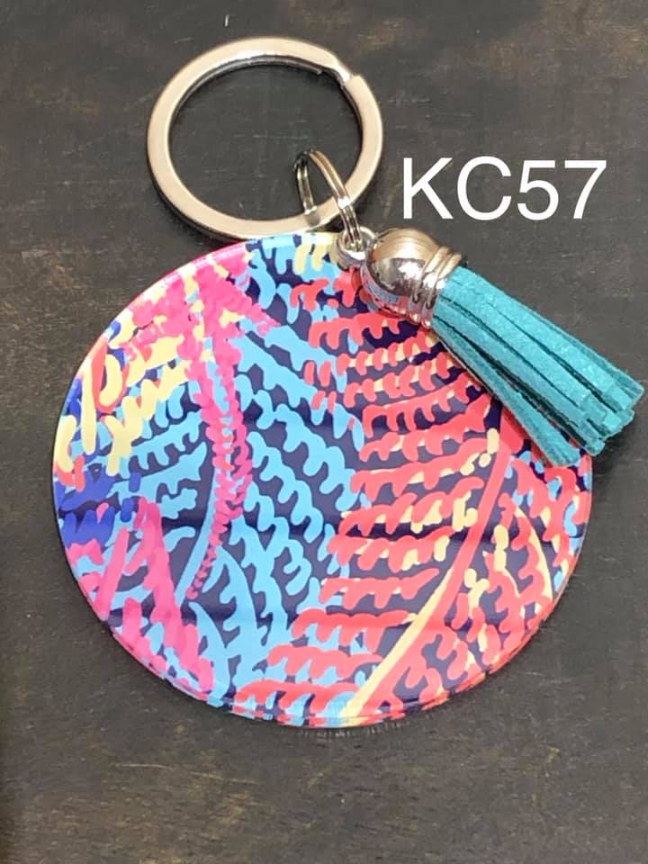 Keyring - Palm Leaves