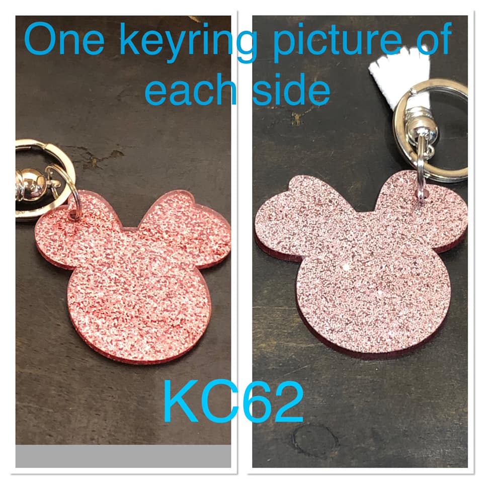 Keyring - Mouse Rose